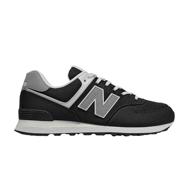 New Balance 574 Summer Mesh Black Grey