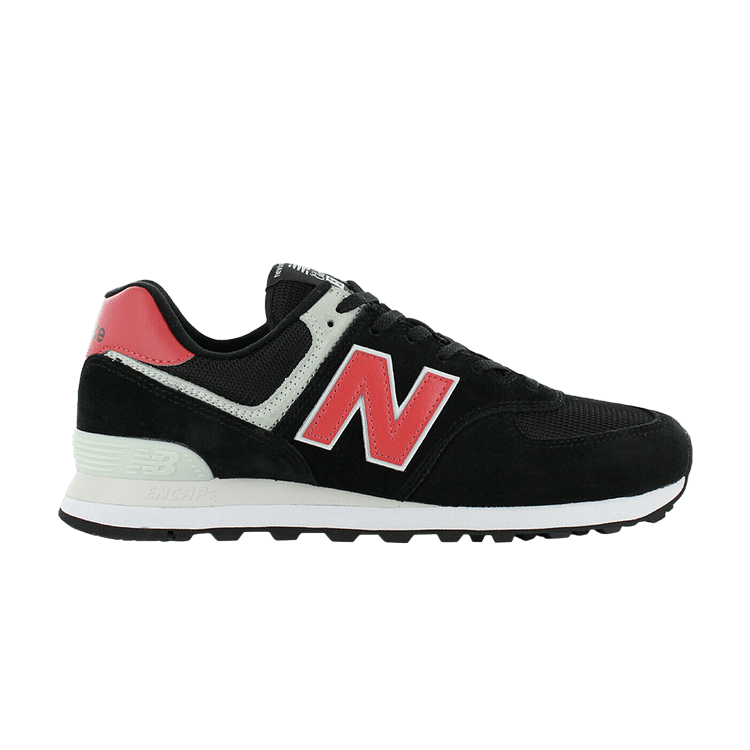 New Balance 574 Classics Black Red White