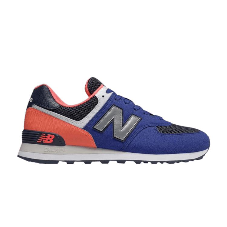 New Balance 574 Pebbled Sport Team Royal Team Force