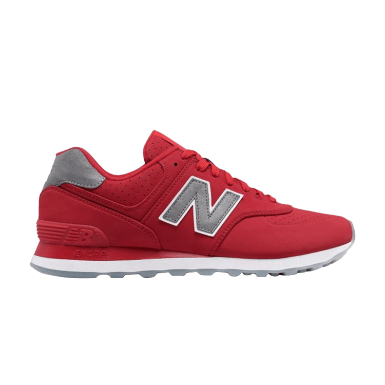 New Balance 574 Synthetic Red