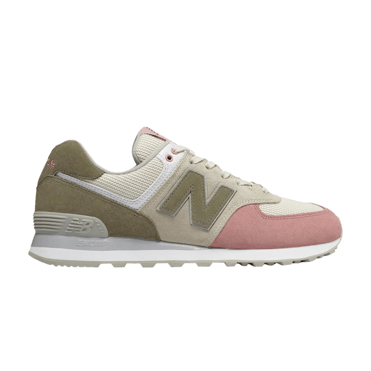 New Balance 574 Pink Olive