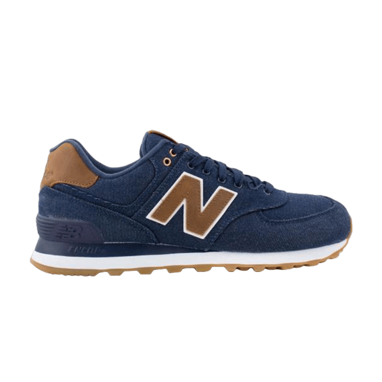 New Balance 574 Navy Brown