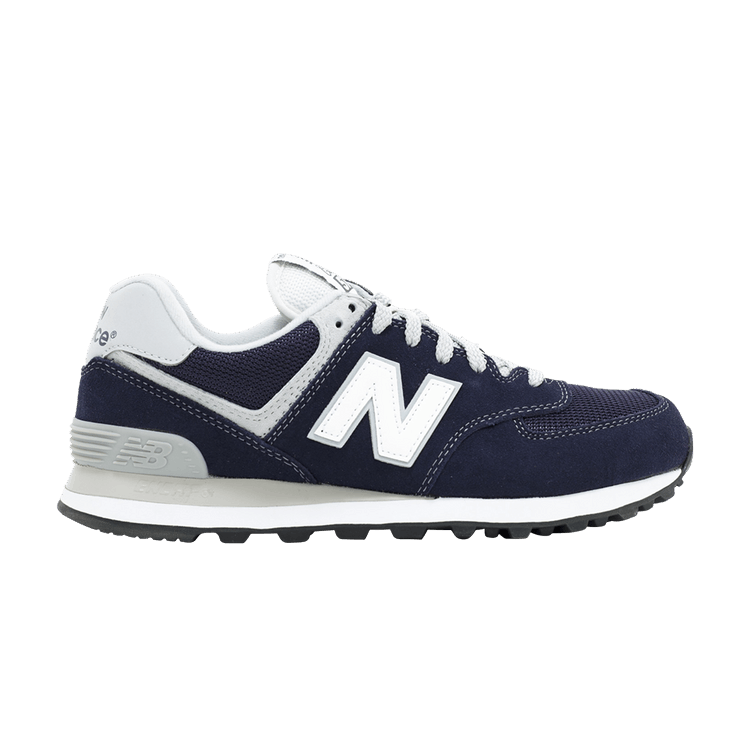 New Balance 574 Navy White Light Grey