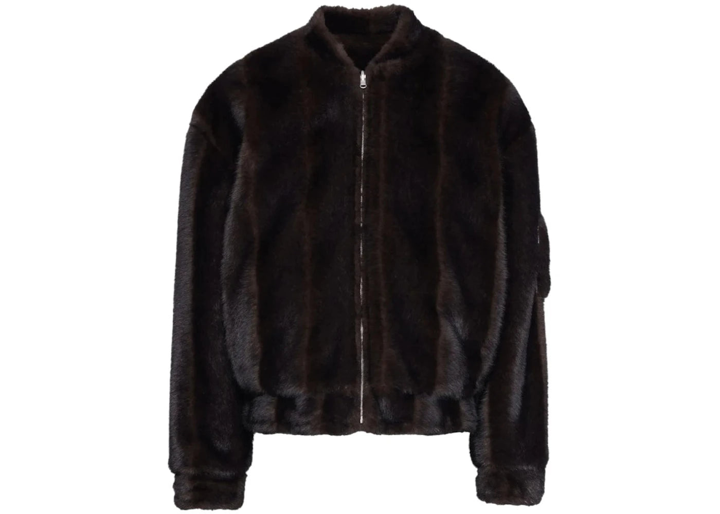 MM6 Bomber Jacket Black Brown