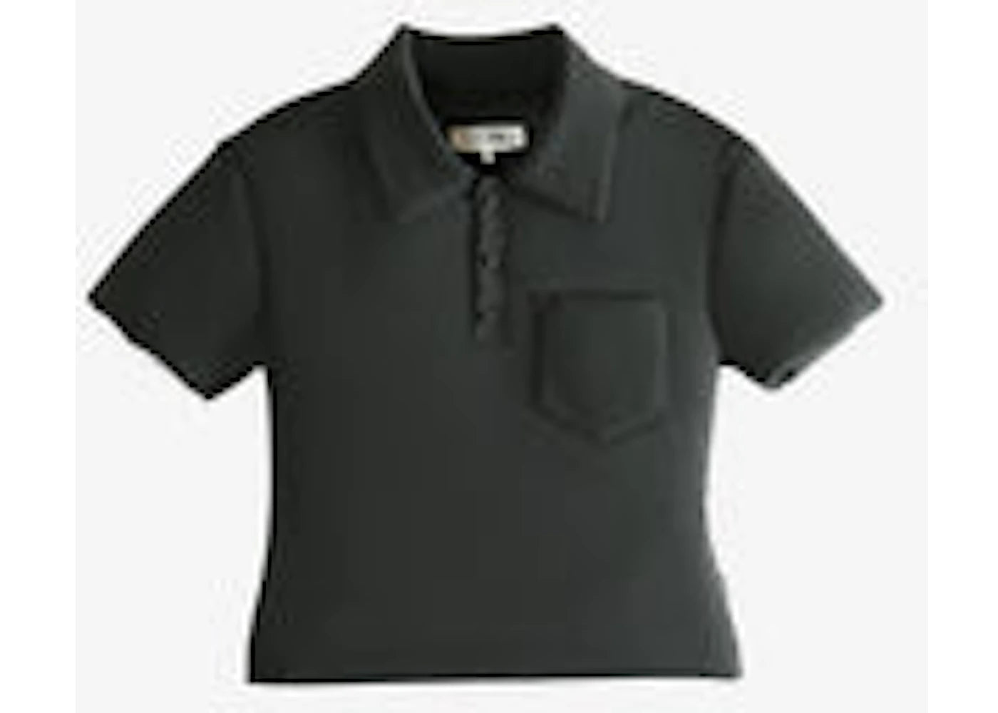MM6 Padded Polo Shirt Black