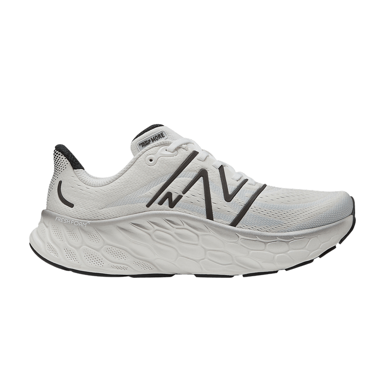 New Balance Fresh Foam X More v4 White Black Metallic