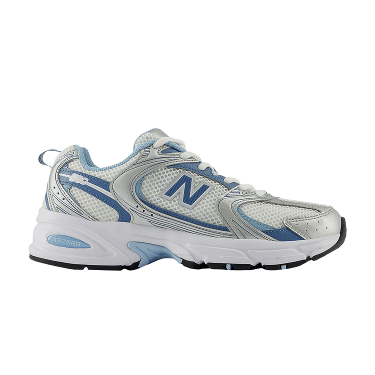 New Balance 530 Silver Metallic Heron Blue