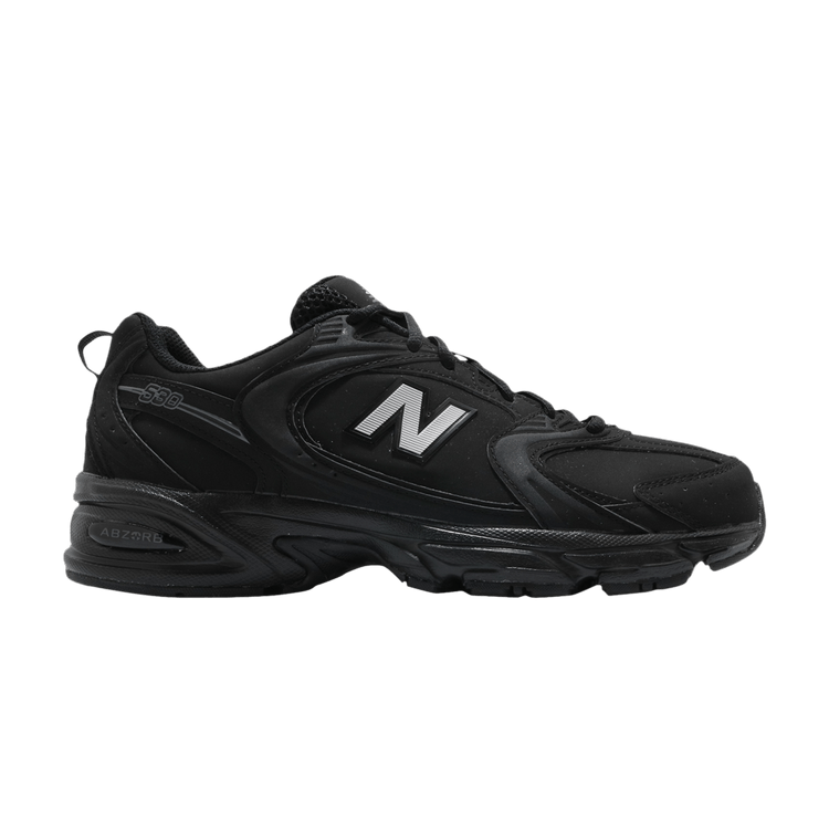 New Balance 530 Black Silver Metallic