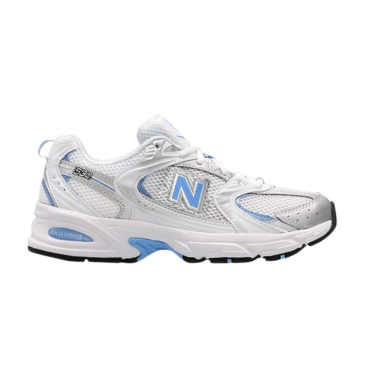 New Balance 530 White Carolina Blue