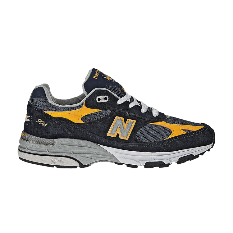 New Balance 993 MiUSA Navy Yellow