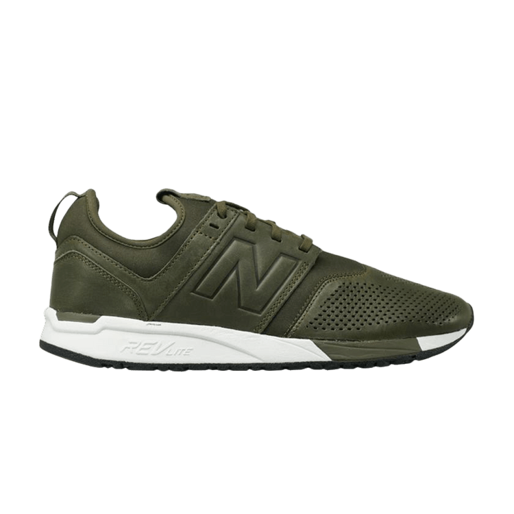 New Balance 247 Leather Olive