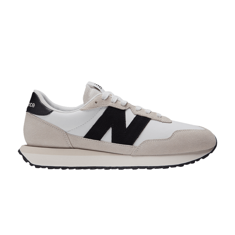 New Balance 237 Sea Salt Black White