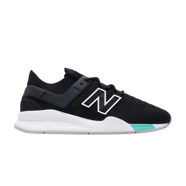 New Balance 574 Black Teal