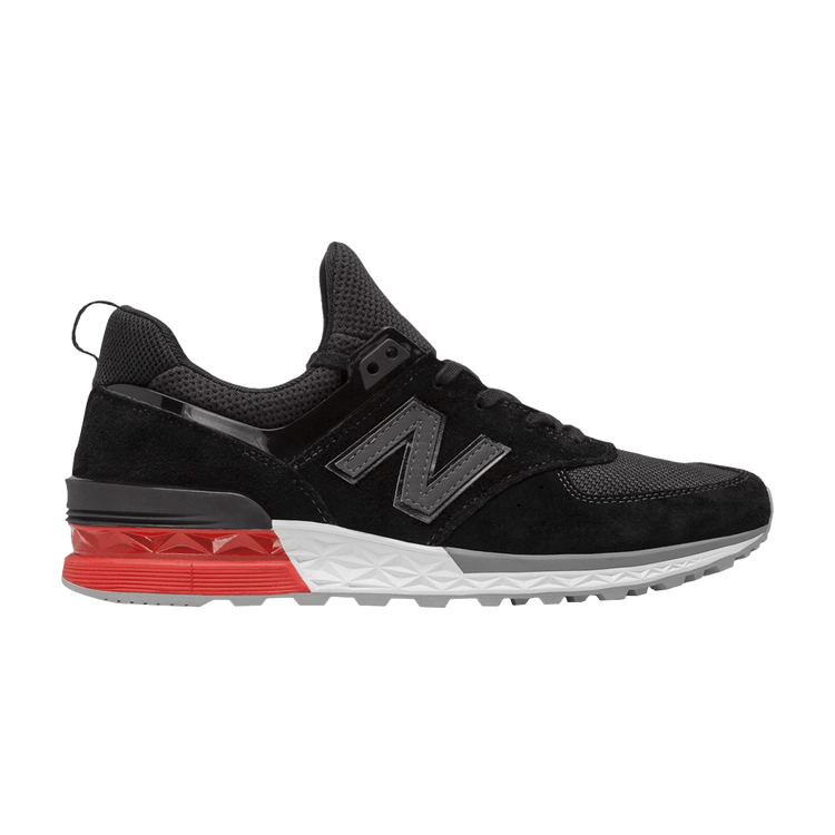 New Balance 574 Sport Black Red