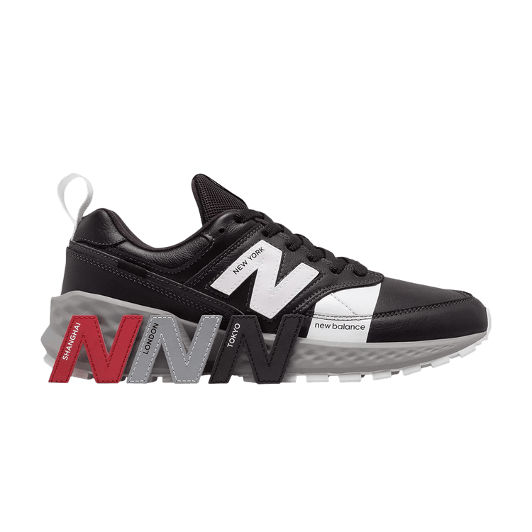 New Balance 574 Sport Flight Path Black Munseil White