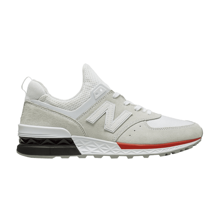 New Balance 574 Sport White Red