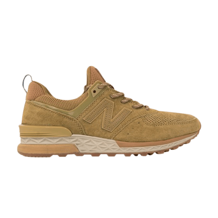 New Balance 574 Luxe Tan Gum