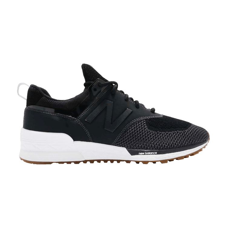 New Balance 574 Black Gray White