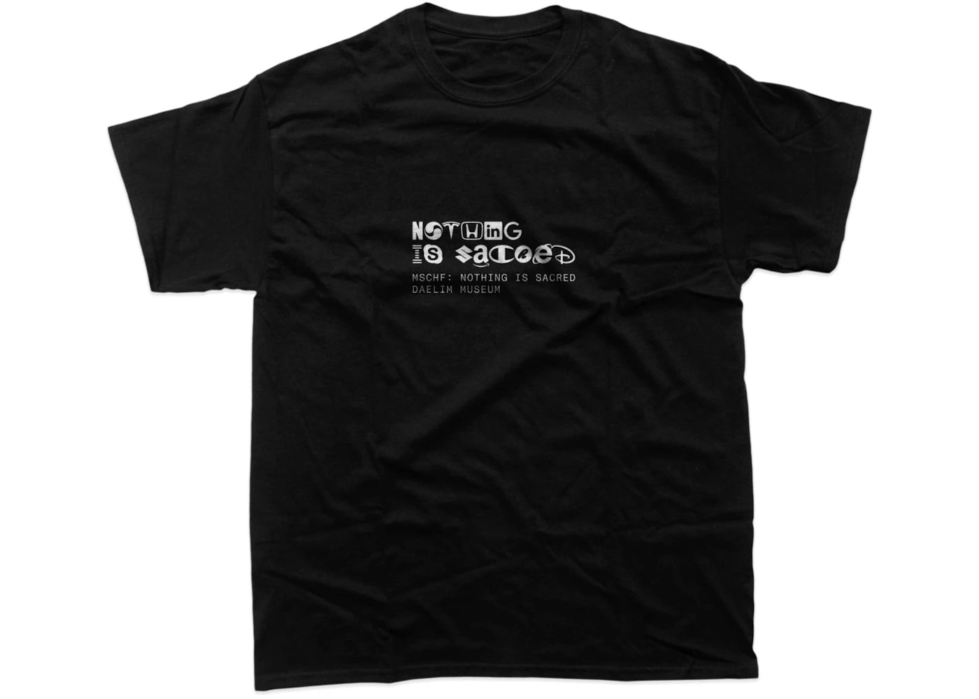 MSCHF Nothing Is Sacred T-shirt Black
