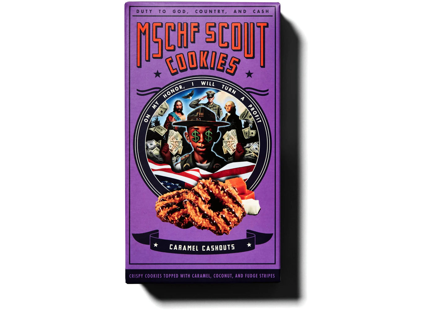 MSCHF Scout Cookies "Caramel Cashouts" (Not Fit For Human Consumption)