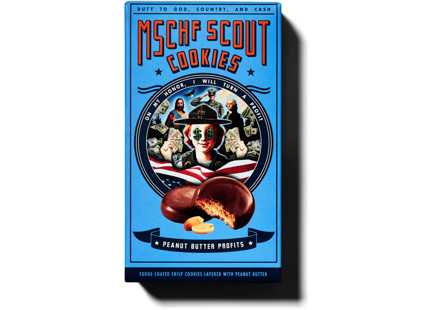 MSCHF Scout Cookies "Peanut Butter Profits" (Not Fit For Human Consumption)