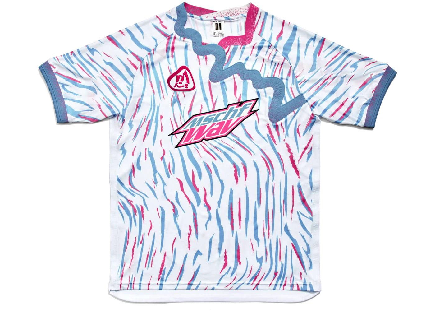 MSCHF Wavy Soccer Jersey Pink Soda