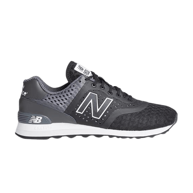 New Balance 574 Re-Engineered Black Grey White