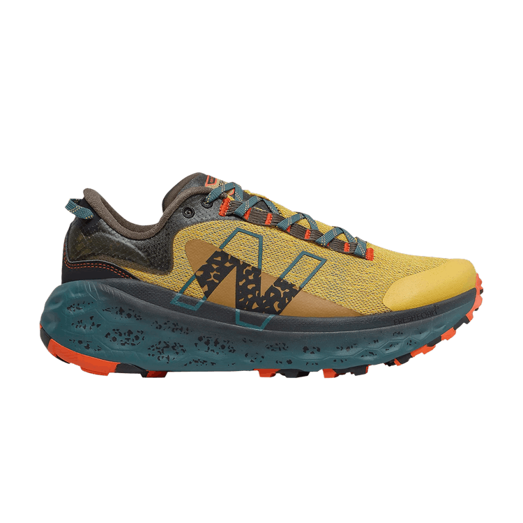 New Balance Fresh Foam X More Trail v2 Harvest Gold Mountain Teal