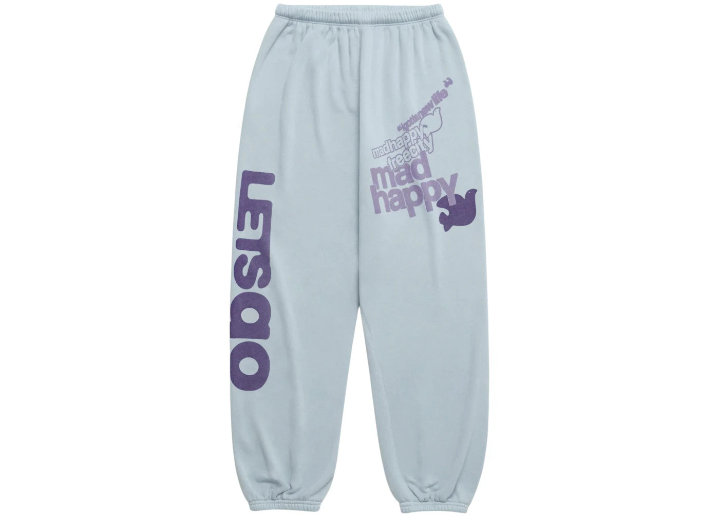 Madhappy FREECITY IGOTTANEWLIFE Sweatpant Blue Ice