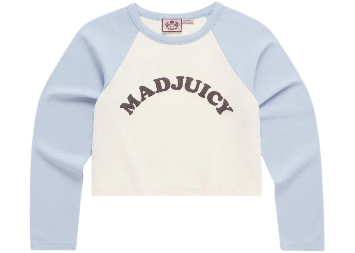 Madhappy x Juicy Couture Cropped Baseball Tee Daylight