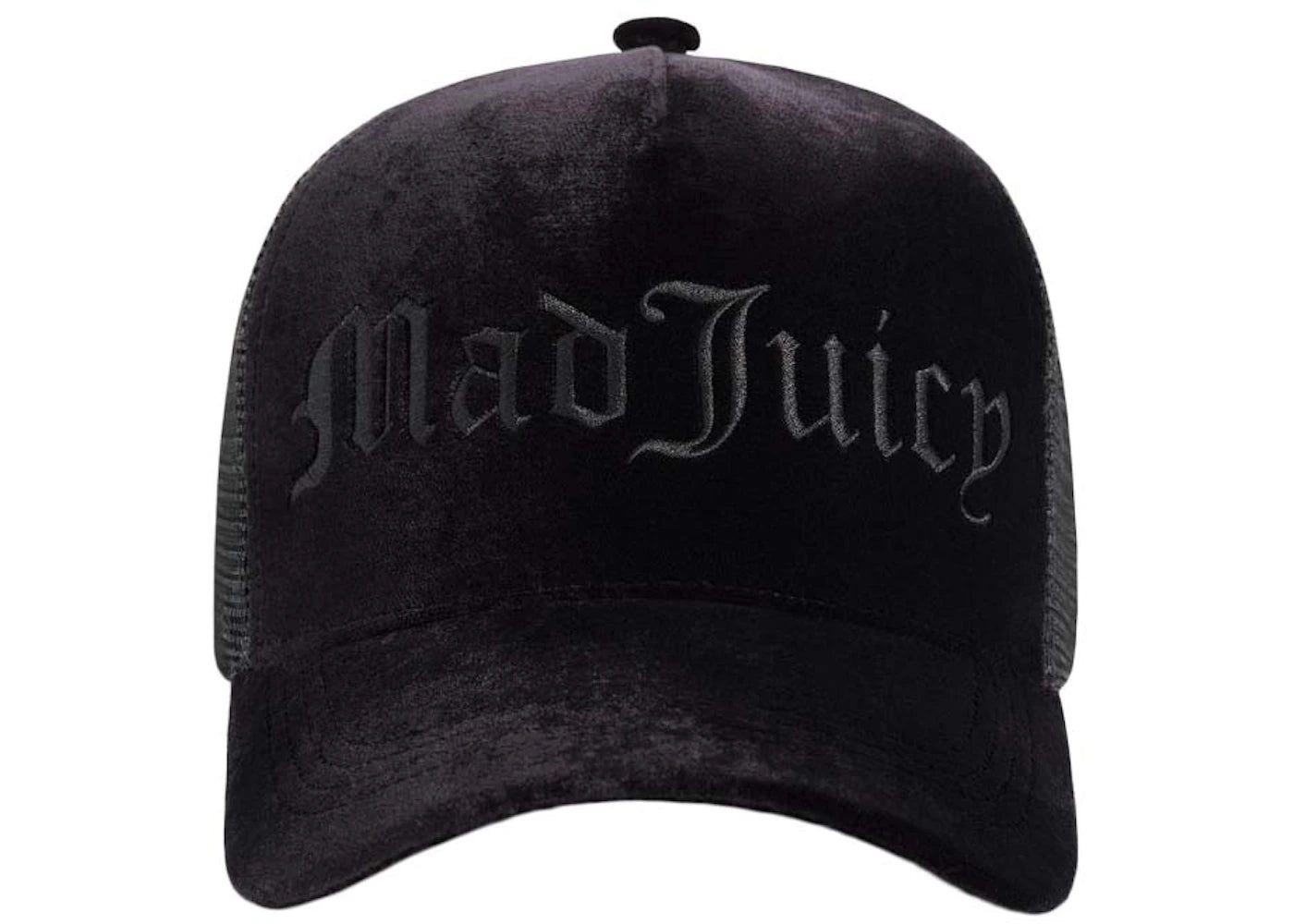 Madhappy x Juicy Couture Velour Trucker Hat Black