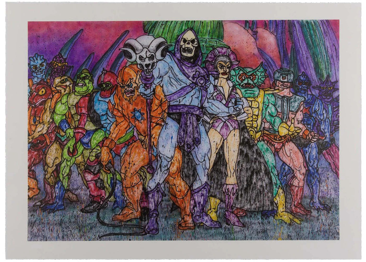 Madsaki x Masters of the Universe Villians Print (Open Edition)