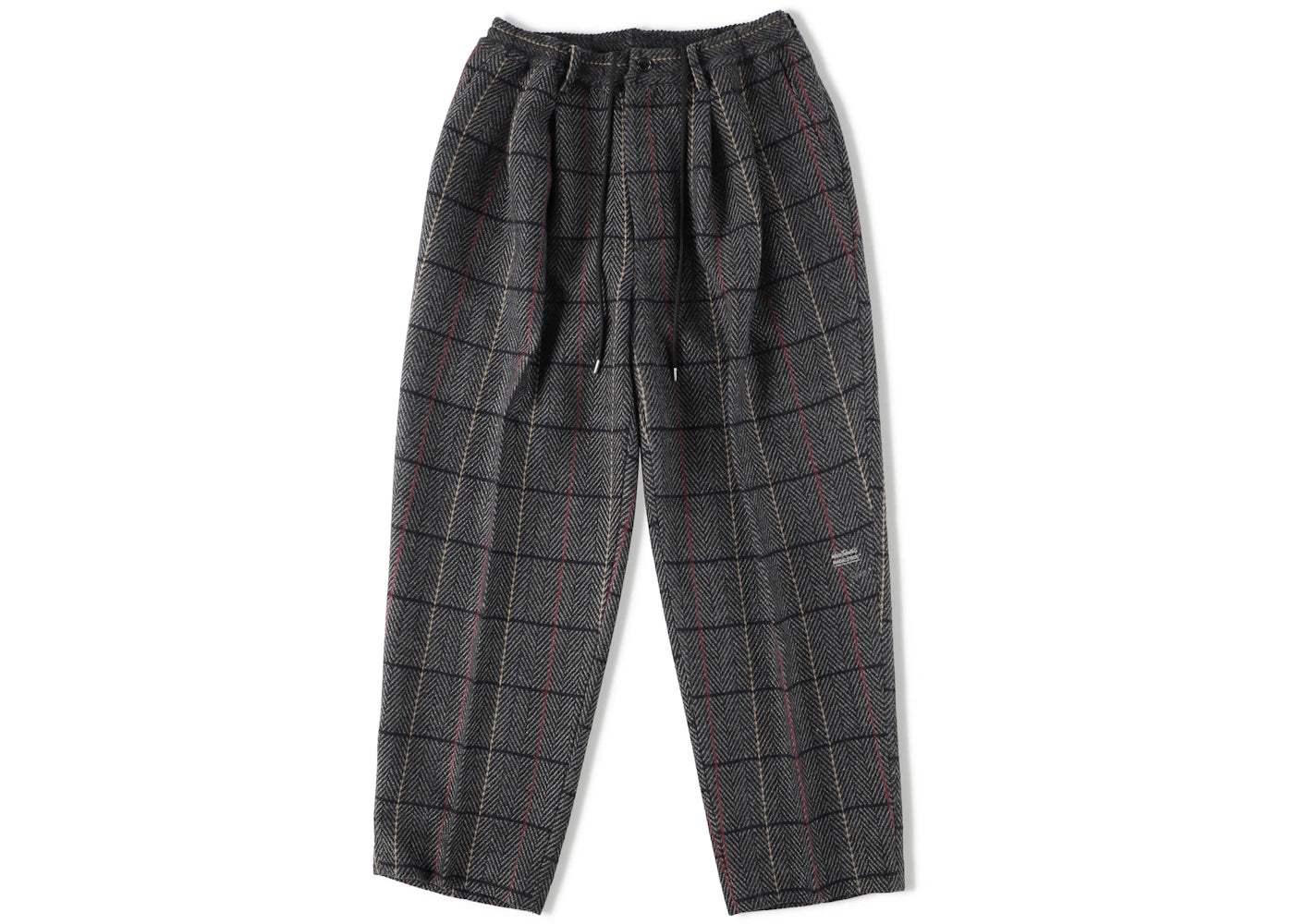 Magic Stick x Wildthings PL Wide Trousers Grey Plaid