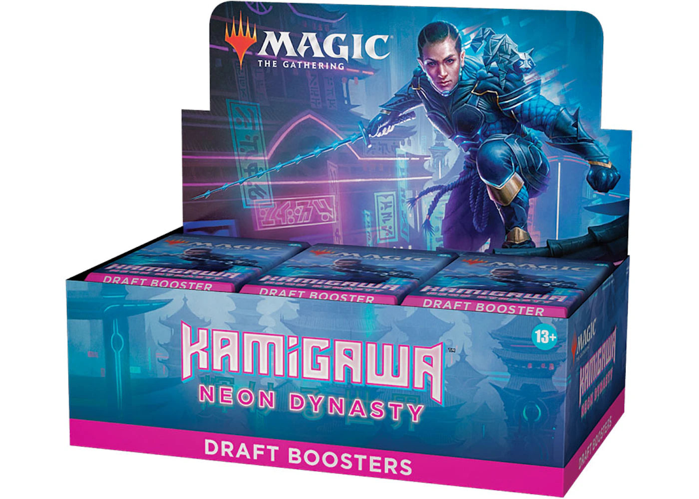 Magic: The Gathering TCG Kamigawa: Neon Dynasty Draft Booster Box (36 Packs)
