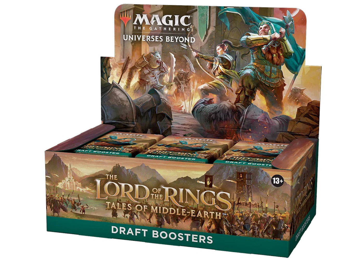 Magic: The Gathering TCG The Lord of The Rings Tales of Middle-Earth Draft Booster Box