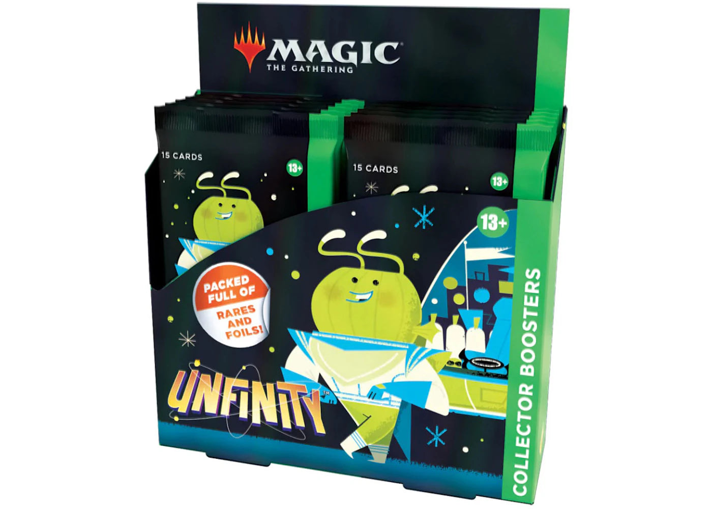 Magic: The Gathering TCG Unfinity Collector Booster Box 12 Packs (180 Cards)
