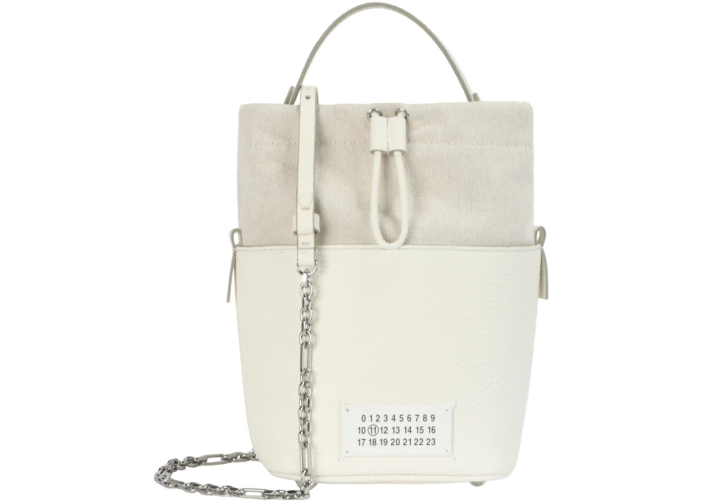 Maison Margiela 5AC Bucket Bag White