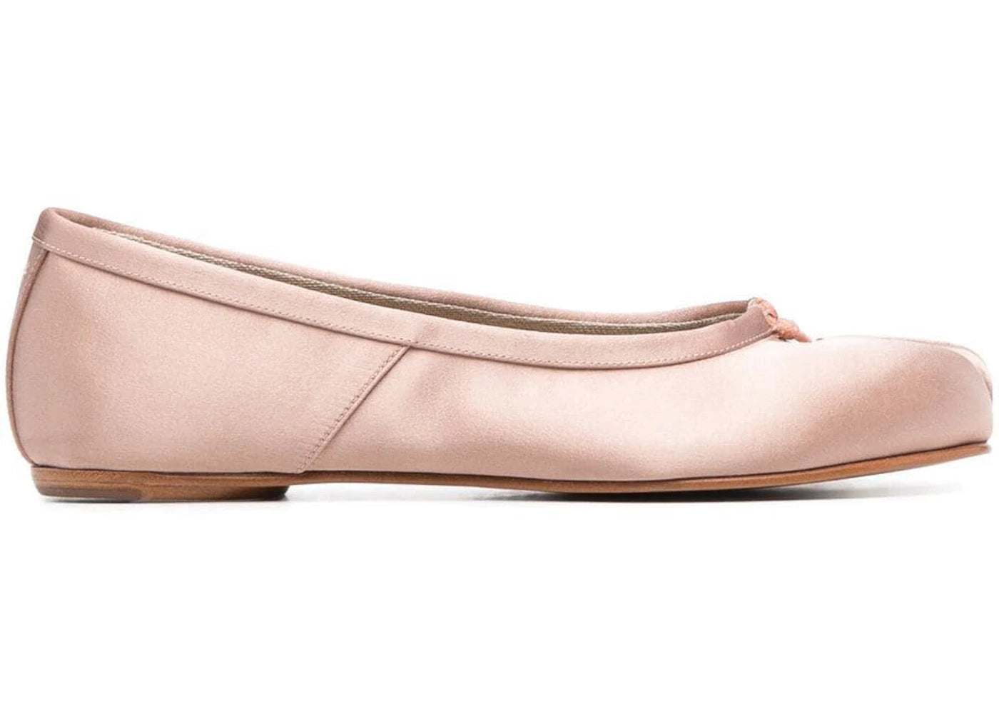 Maison Margiela Satin Tabi Ballerina Shoe Powder Pink (Women's)