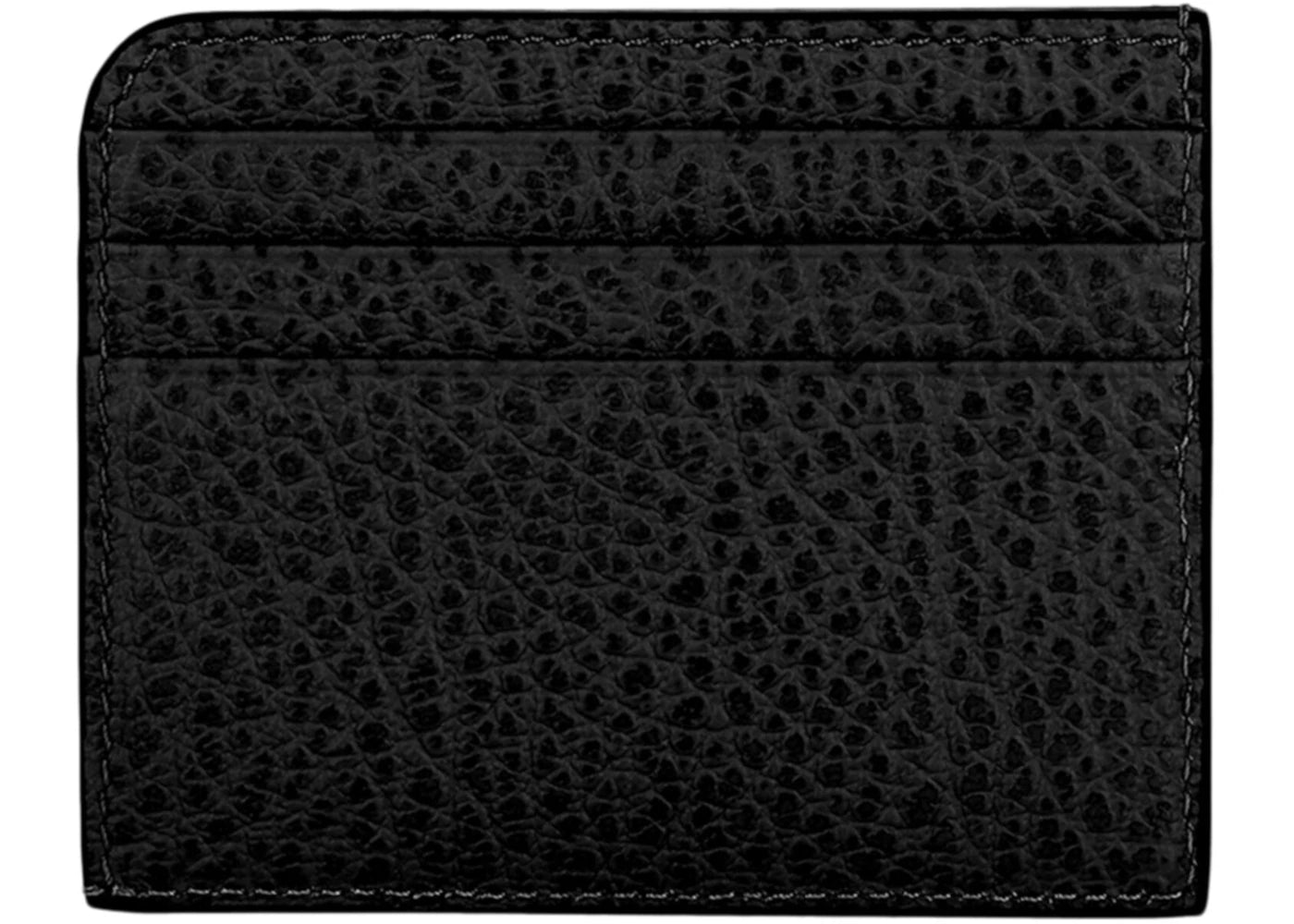 Maison Margiela Stitched Card Holder Black