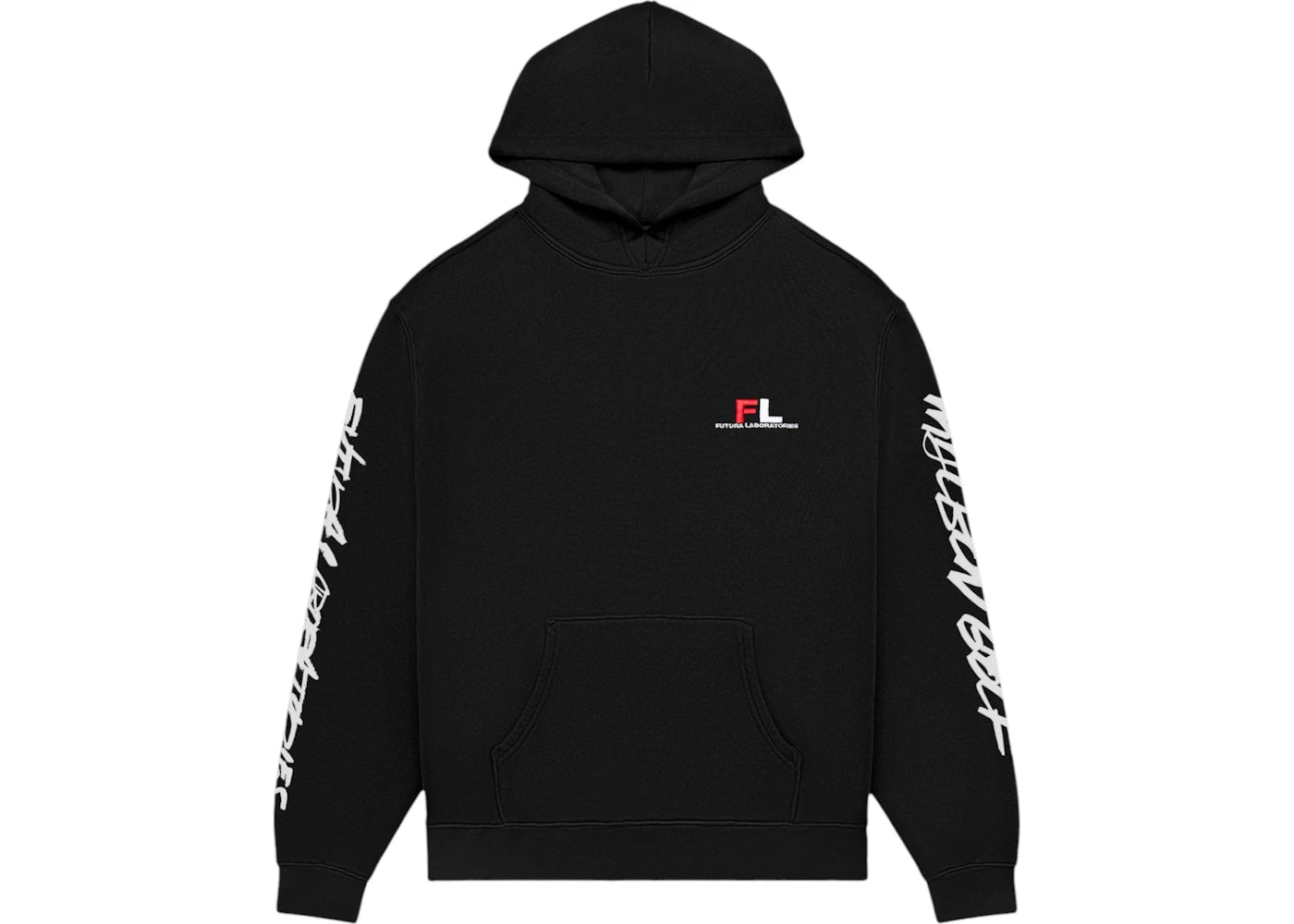 Malbon Golf x Futura Tag Hooded Sweatshirt Black