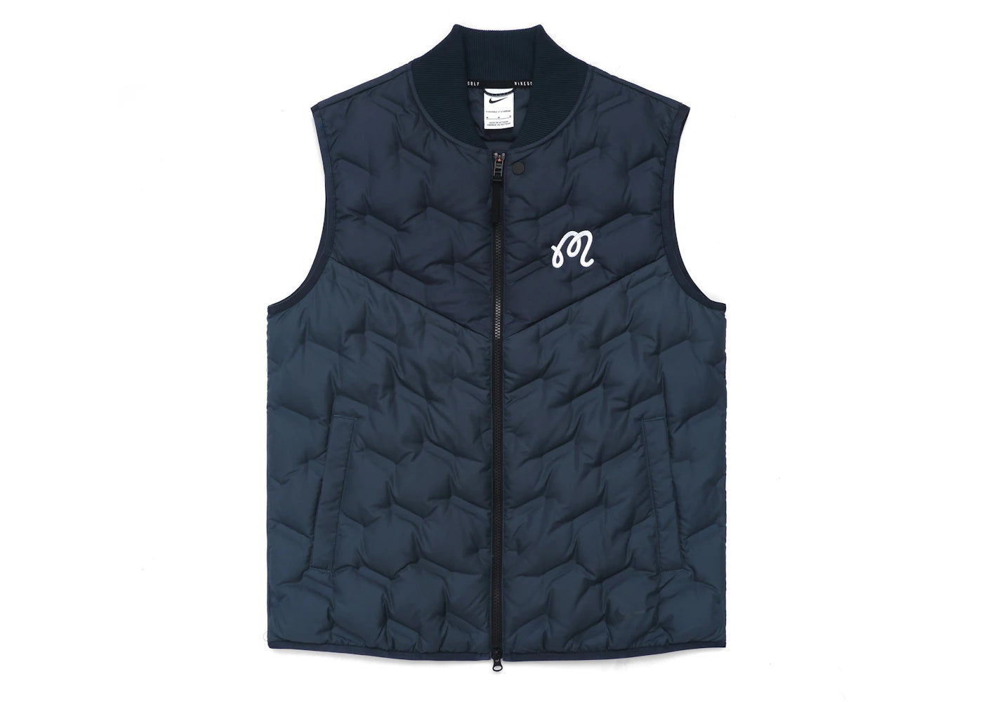 Malbon Golf x Nike Repel Vest Obsidian