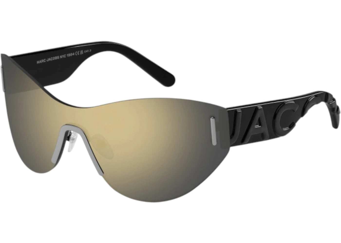 Marc Jacobs Shield Sunglasses Black (MARC737/S 0RHLJO)