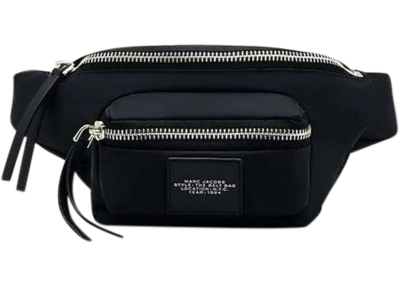 Marc Jacobs The Biker Nylon Belt Bag Black