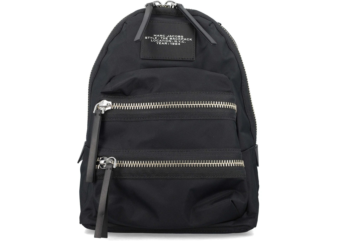 Marc Jacobs The Biker Nylon Medium Bakcpack Black