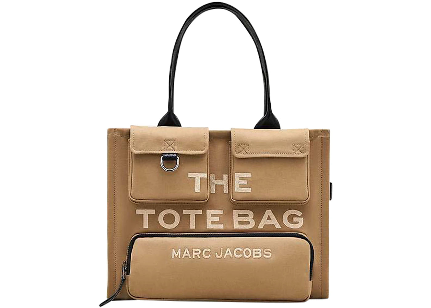 Marc Jacobs The Cargo Canvas Large Tote Bag Khaki