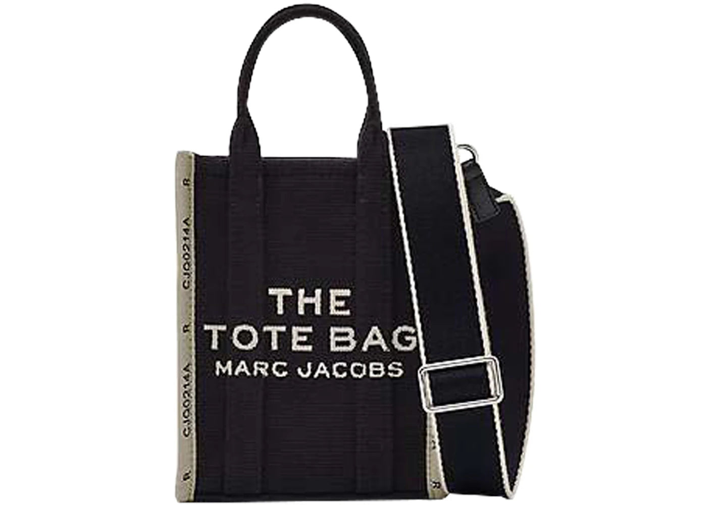 Marc Jacobs The Jacquard Mini Tote Bag Black