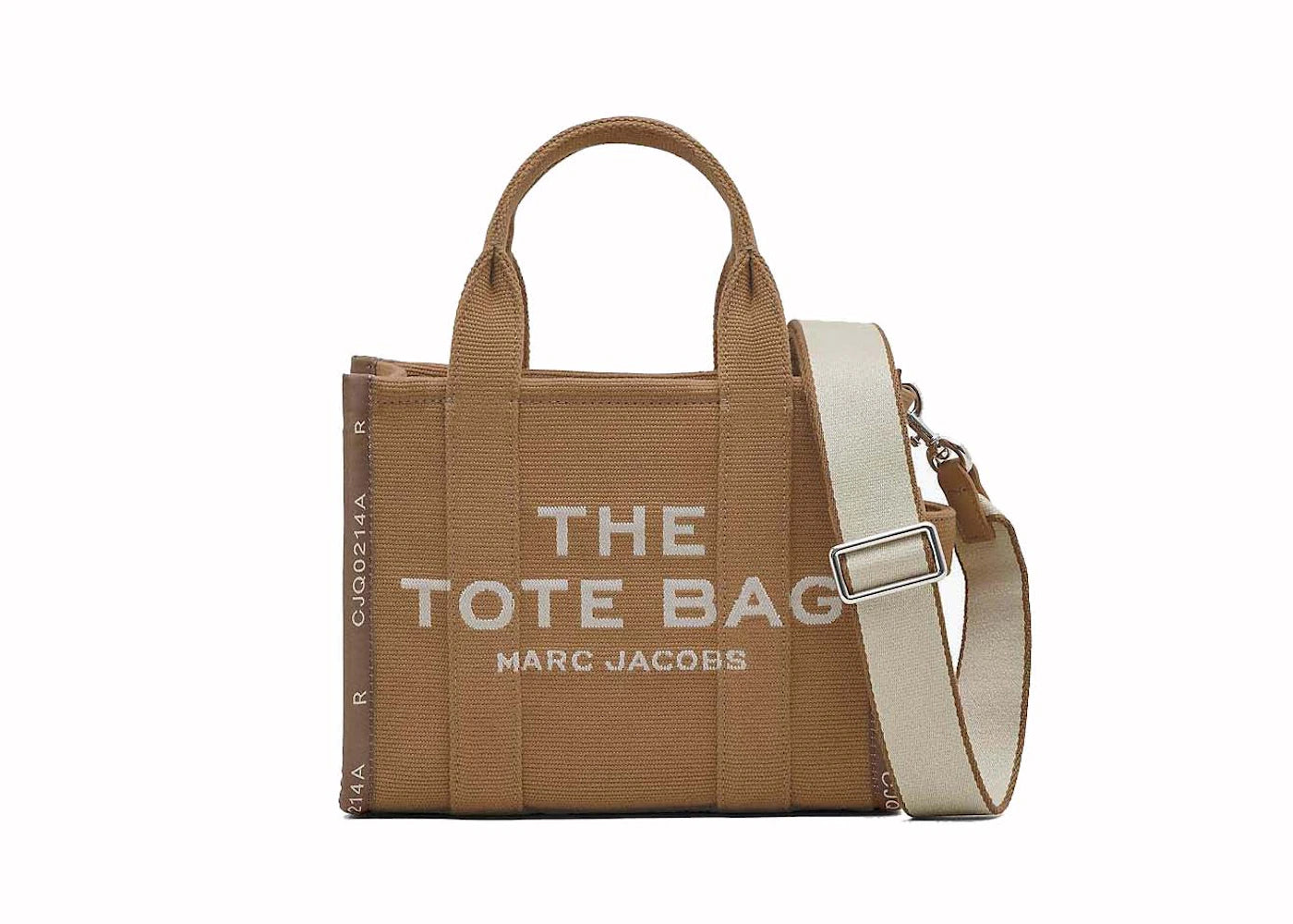 Marc Jacobs The Jacquard Small Tote Bag Camel