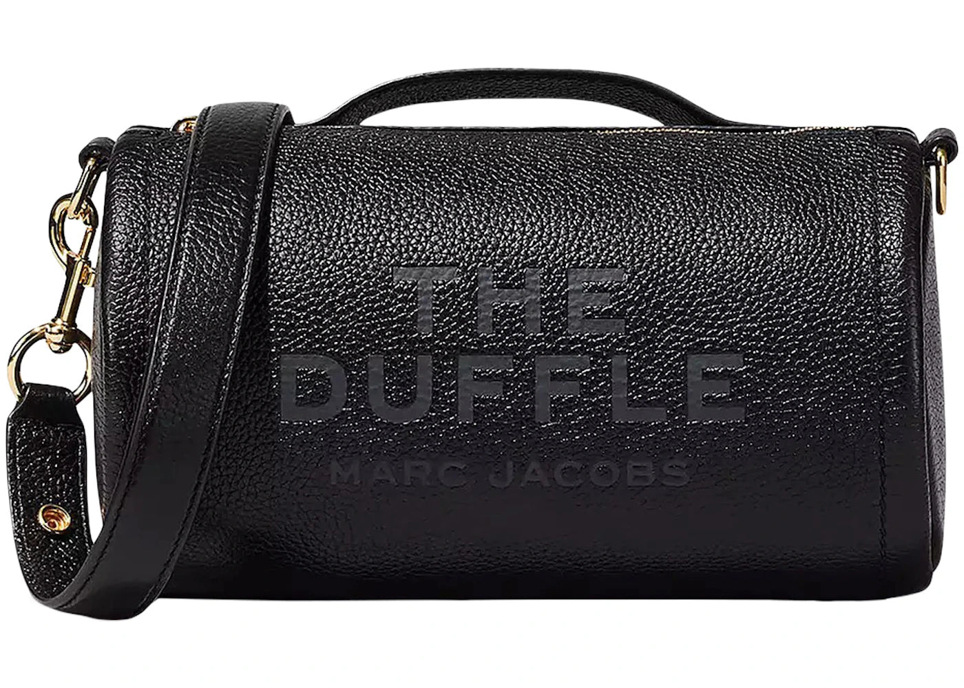 Marc Jacobs The Leather Duffle Bag Black