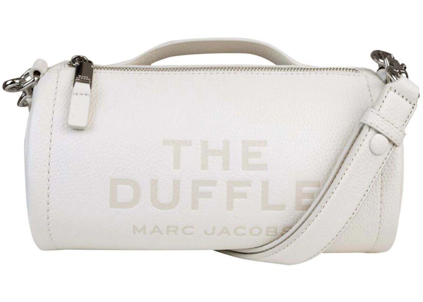 Marc Jacobs The Leather Duffle Bag White