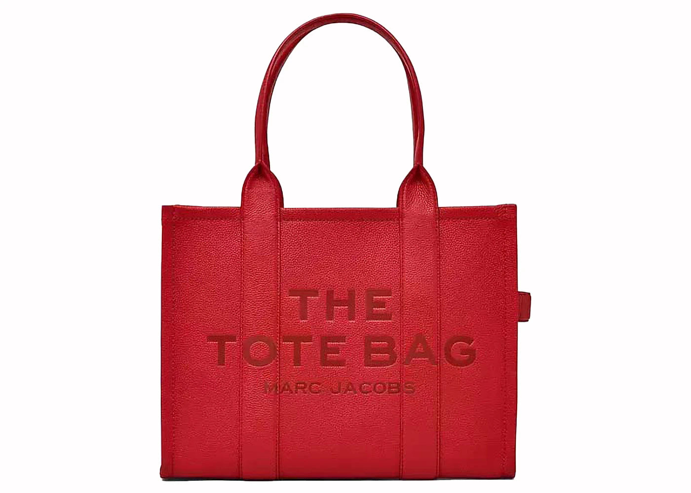 Marc Jacobs The Leather Large Tote Bag Red